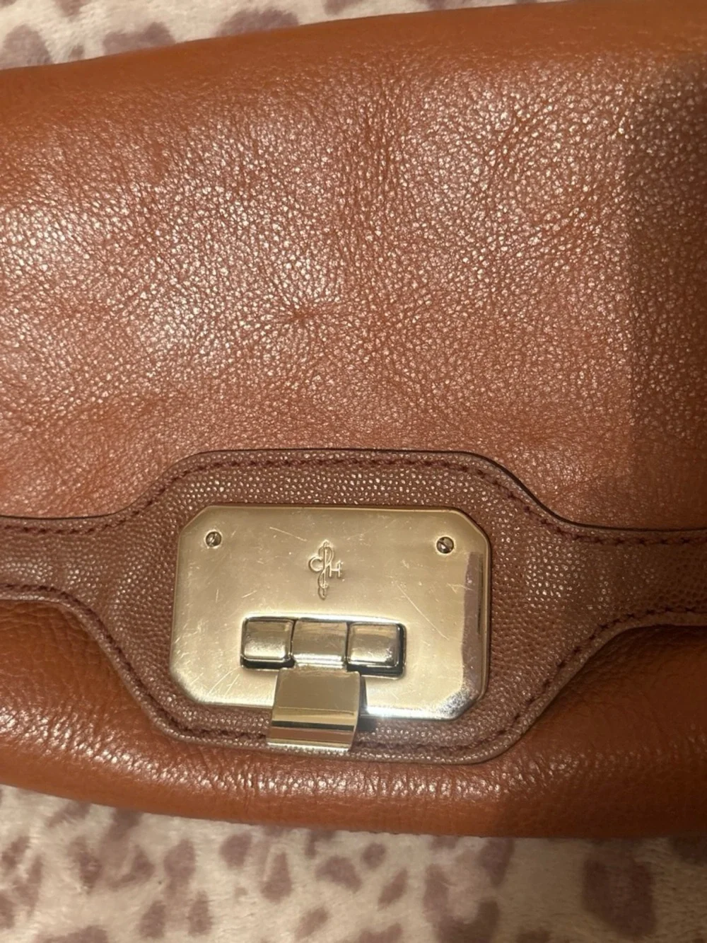 Vintage Cole Haan Brown Leather Crossbody